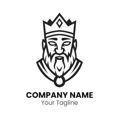 Premium Vector | King logo design vector illustration