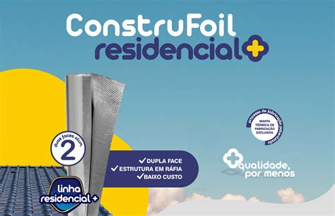 Manta T Rmica Duas Faces Residencial Mais Construfoil