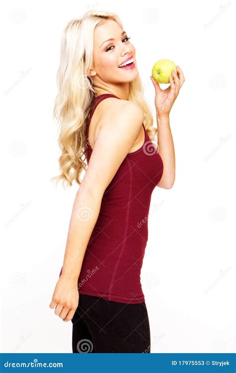 Blonde sexy image stock Image of santé sain modèle 17975553