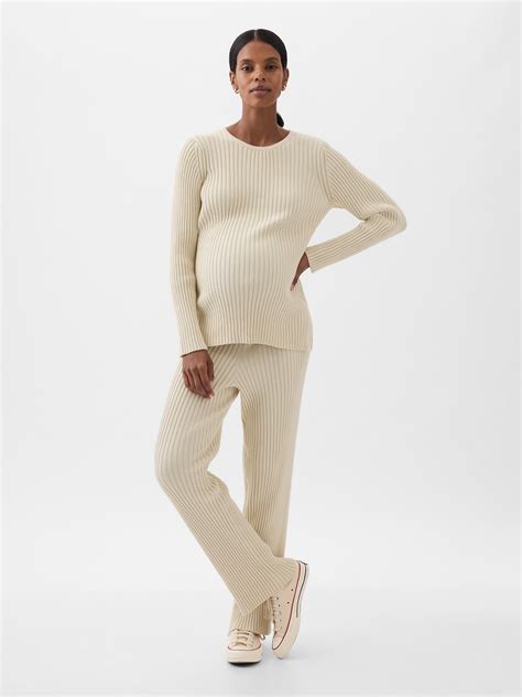 Maternity Rib Sweater Gap