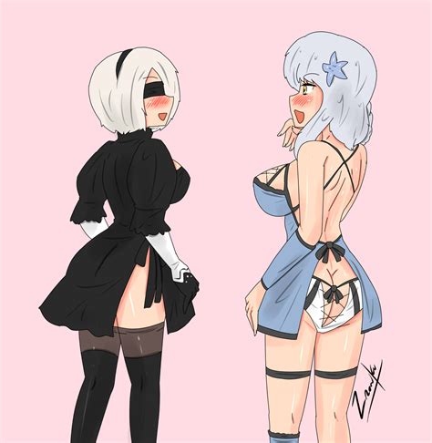 Rule 34 Ass Cutout Kaine Nier Nier Automata Nier Series Nier