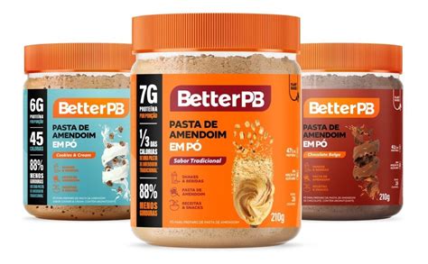 Kit Sabores Pasta De Amendoim Em P G Betterpb Frete Gr Tis