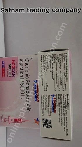 Chorionic Gonadotropin Injection Iu Packaging Type Bottle At Rs