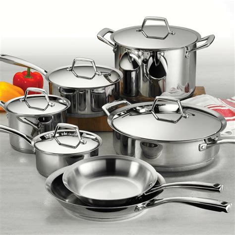 Tramontina Gourmet Prima 12 Piece Stainless Steel Cookware Set Wayfair