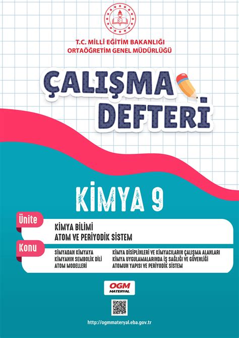 9 Sınıf Kimya Test 6
