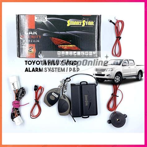 Smart Start Toyota Hilux Vigo Innova Y Car Alarm Security