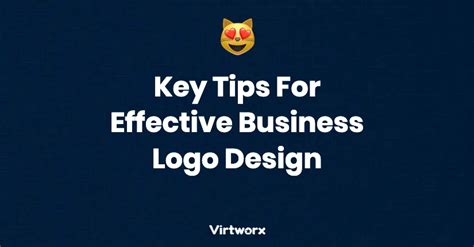 8 Key Tips For Effective Business Logo Design