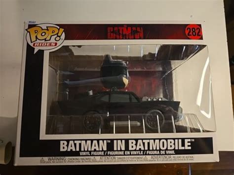 Funko Pop Rides The Batman Batman In Batmobile No Vinyl Ebay