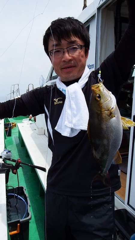 29年6月18日潮が速く餌取り多く・・・ 第三むつりょう丸の釣果