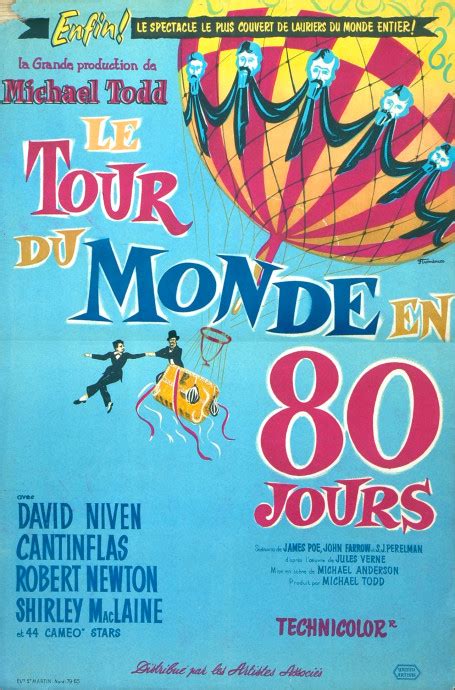 Le Tour Du Monde En 80 Jours Affiche Cine