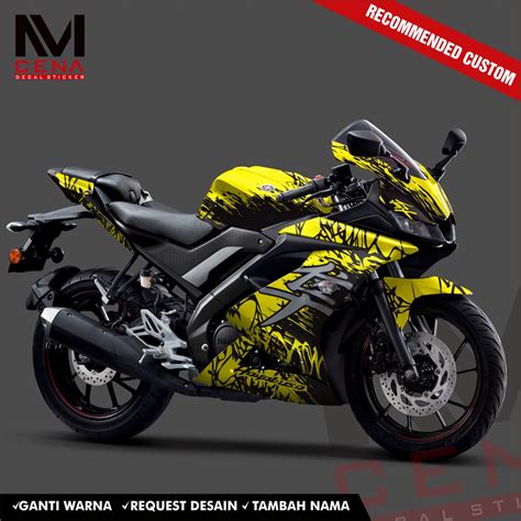 Jual Sticker Decal R15 V3 Full Body Decal Sticker Yamaha R15 V3