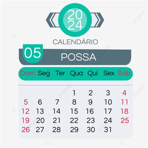 Portuguese Minimalist May Calendar For 2024 2024 Portuguese Calendar