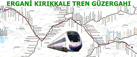 Kırıkkale Ergani Tren Saatleri Tren aRa Bilet Fiyatı 380 TL