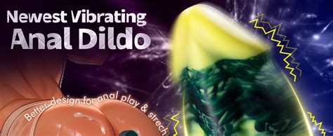 Amazon Vibrating Anal Dildo With Suction Cup Large Silicone Anal Plug Fantasy Dildo For