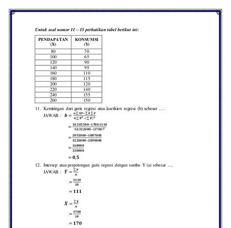 Contoh Soal Statistika Data Tunggal Dan Pembahasannya Hot Sex Picture