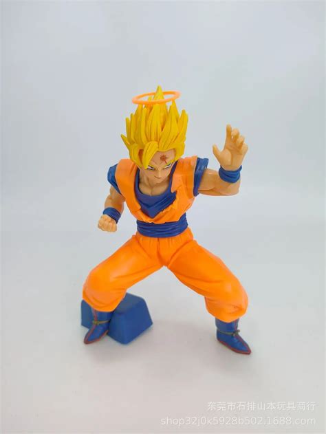 New Hot Doll Model Dragon Ball Z Anime Figures Aperture Son Goku Statue Pvc Action Figures