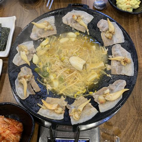 부산 광안리 맛집 갈삼구이갈미조개삼겹살 네이버 블로그