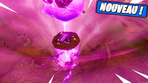 😱 Le Cube Active Les Rune And Détruit Lile Volante Fortnite Terrain De