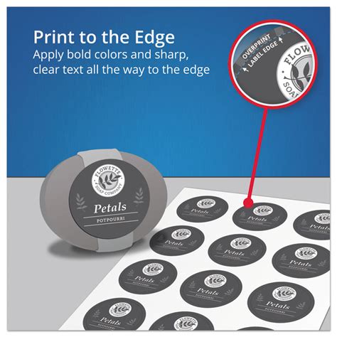 [AVE22808 | Avery® 22808 Recycled Round Print-to-the Edge Labels | HILL ...