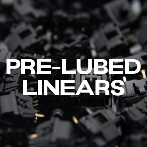 Pre-Lubed Linear Switches – Ascend Keyboards