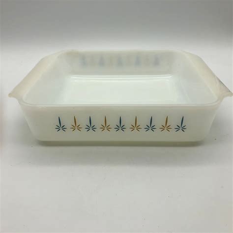 Fire King Candle Glow Casserole Dish Vintage Anchor Hocking Kitchen And Dining Cookware