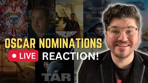 Oscar Nominations Live Reaction Youtube