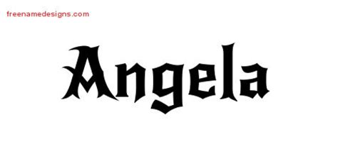 angela Archives - Free Name Designs