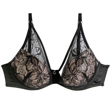 Soutien gorge ampliforme coque moulée noir Dédale Pomm Poire Lemon Curve