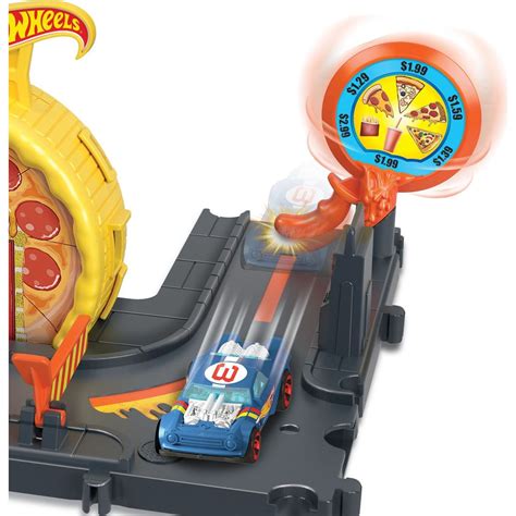 Mattel Hot Wheels City zábava ve městě Speed Pizza Pick Up Maxíkovy hračky