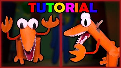 How To Make Orange Rainbow Friends Puppet Roblox YouTube