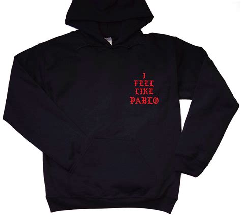 I Feel Like Pablo Hoodie Saint Pablo Tour Merchandise Kanye West