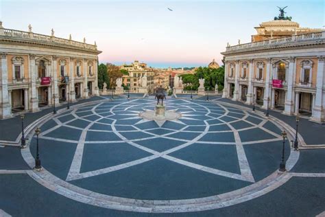 Piazza Del Campidoglio La Prima Piazza Della Roma Moderna Nel Cuore