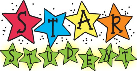 Star Student Clip Art Library