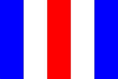 Costa Rica Flag Color Palette