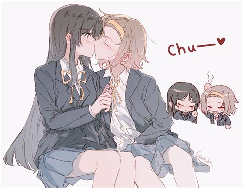 Bonked yet again! [K-On!] : r/wholesomeyuri