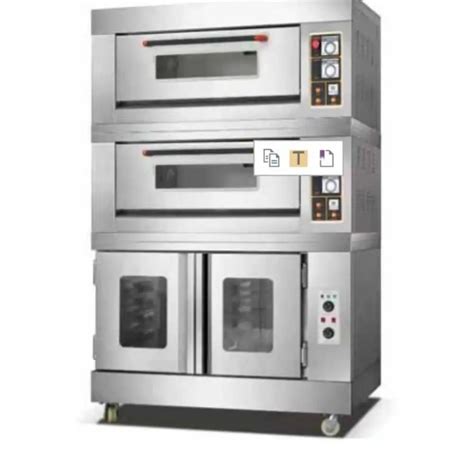 Gas Baking Oven With Proofer Capex International