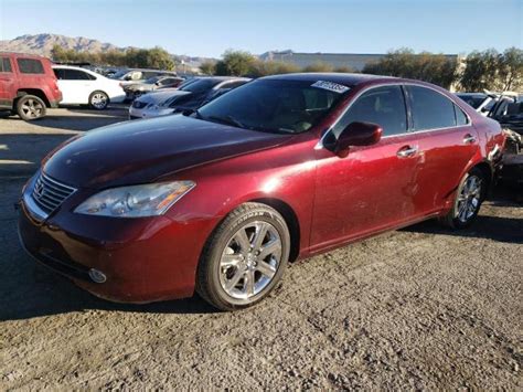 2007 Lexus Es 350 For Sale Nv Las Vegas Thu Feb 08 2024 Used And Repairable Salvage Cars