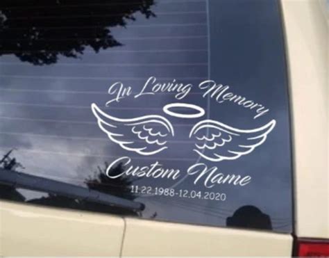 In Loving Memory Vinyl Decal | Vinyls And Creations