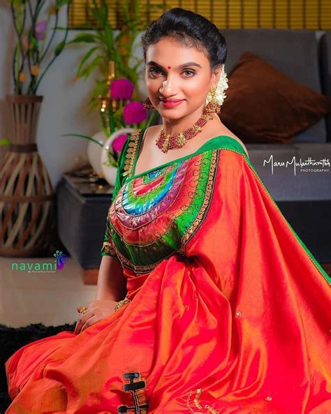 Malayalam Serial Actress Krishna Prabha Hot Navel