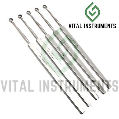 Pcs Fox Dermal Curette Mm Ent Surgical Medicai Dermatology