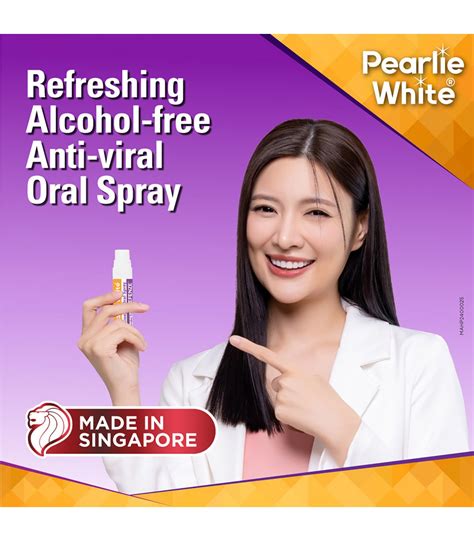 Pearlie White Defenze Antiseptic Oral Spray Ml