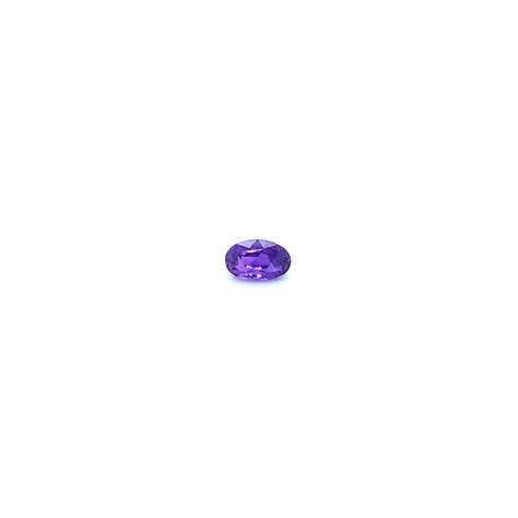 Purple 1 04 Ct Oval Sapphire Heated Ceylons Munich