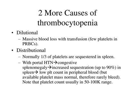 Ppt Thrombocytopenia Powerpoint Presentation Free Download Id4616393