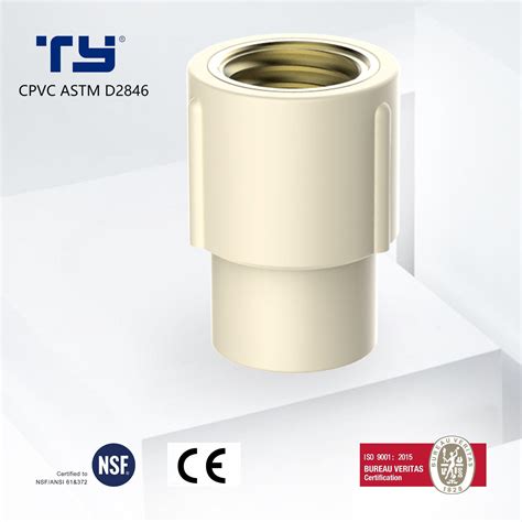 Brass Thread Female Adapter For Water Supply Pipe Fittings CPVC ASTM