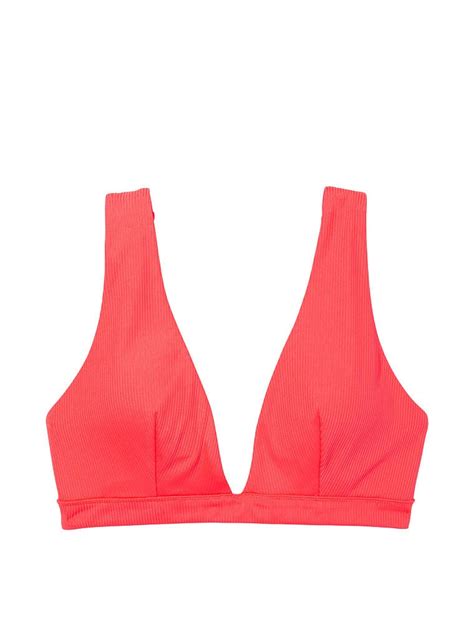 Victoria S Secret Swim Mix And Match Plunge Bikini Qbe