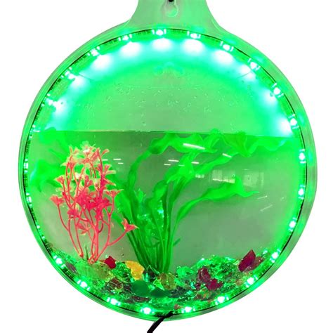 Buy PRUGNA Wall Fish Tank Acrylic Wall Aquarium 1 Gallon Fish 11 5 Inch