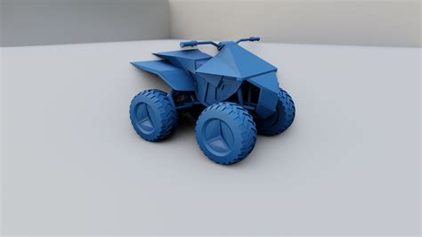 STL file Tesla Cyber Quad BIKE・3D print model to download・Cults