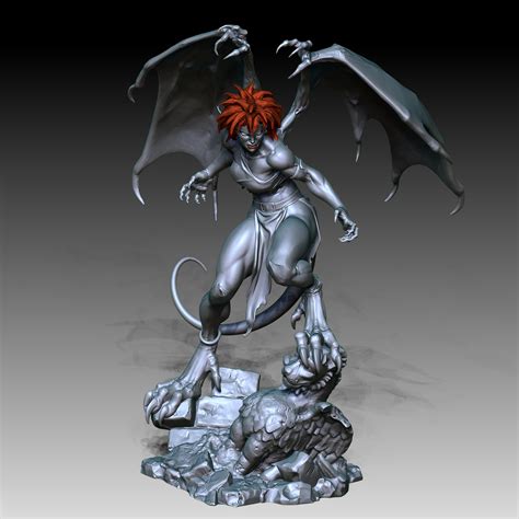 Demona Gargoyles Miniature 32mm 75mm 90mm Etsy