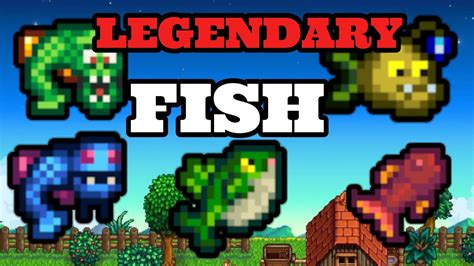 C Mo Atrapar Peces Legendarios En Stardew Valley Geniuss