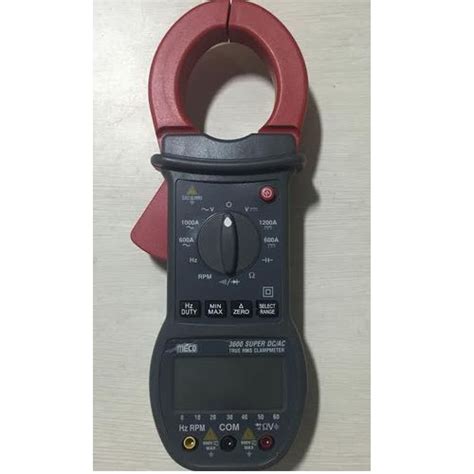 MECO 3600 AC DC True RMS Clamp Meter At Rs 5000 Piece Meco Clamp